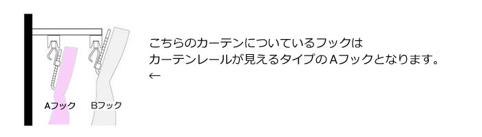 フックはAフックになります。