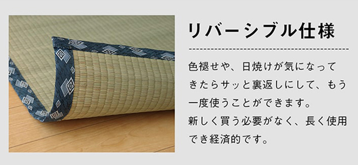 リバーシブル使用イメージ