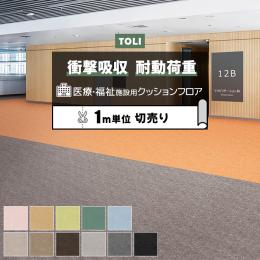 東リ クッションフロア ホスピリュームNW 【医療福祉施設用】 切売り 約182cm幅 リノリウム柄 TS2433～TS2443 (R)