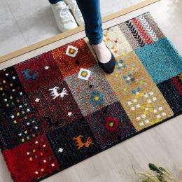 フォリア 玄関マット (I) 玄関マット トルコ製 ウィルトン織り 『フォリア』 レッド